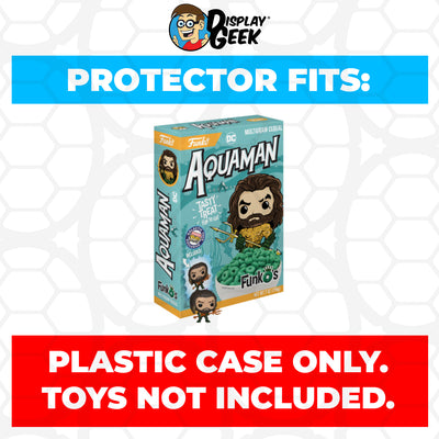 Pop Protector for Aquaman FunkO's Cereal Box on The Protector Guide App by Display Geek