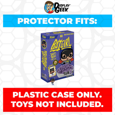 Pop Protector for Batgirl FunkO's Cereal Box on The Protector Guide App by Display Geek