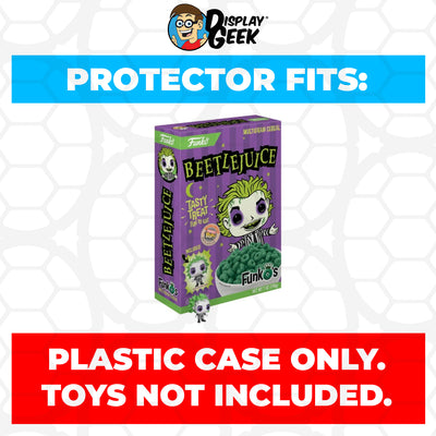 Pop Protector for Beetlejuice FunkO's Cereal Box on The Protector Guide App by Display Geek