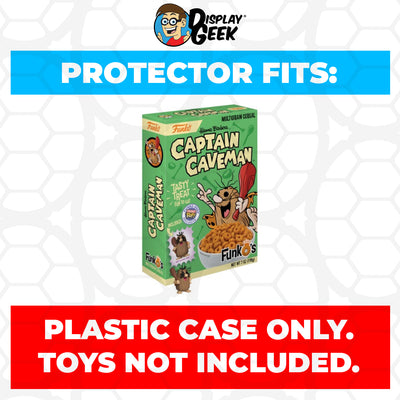 Pop Protector for Captain Caveman FunkO's Cereal Box on The Protector Guide App by Display Geek