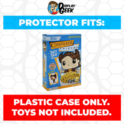 Pop Protector for Friends Chandler Bing FunkO's Cereal Box on The Protector Guide App by Display Geek