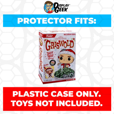 Pop Protector for Christmas Vacation Clark Griswold FunkO's Cereal Box on The Protector Guide App by Display Geek