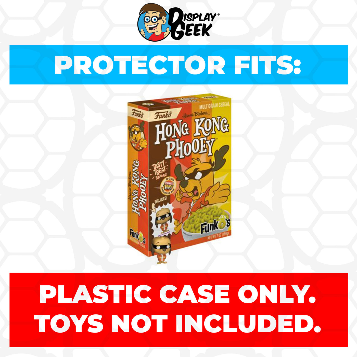 Pop Protector for Hong Kong Phooey D-Con FunkO's Cereal Box on The Protector Guide App by Display Geek