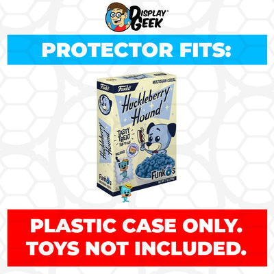 Pop Protector for Huckleberry Hound FunkO's Cereal Box on The Protector Guide App by Display Geek