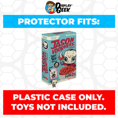 Pop Protector for Jason Voorhees FunkO's Cereal Box on The Protector Guide App by Display Geek