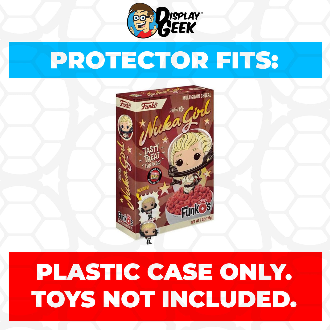 Pop Protector for Nuka-Girl FunkO's Cereal Box on The Protector Guide App by Display Geek