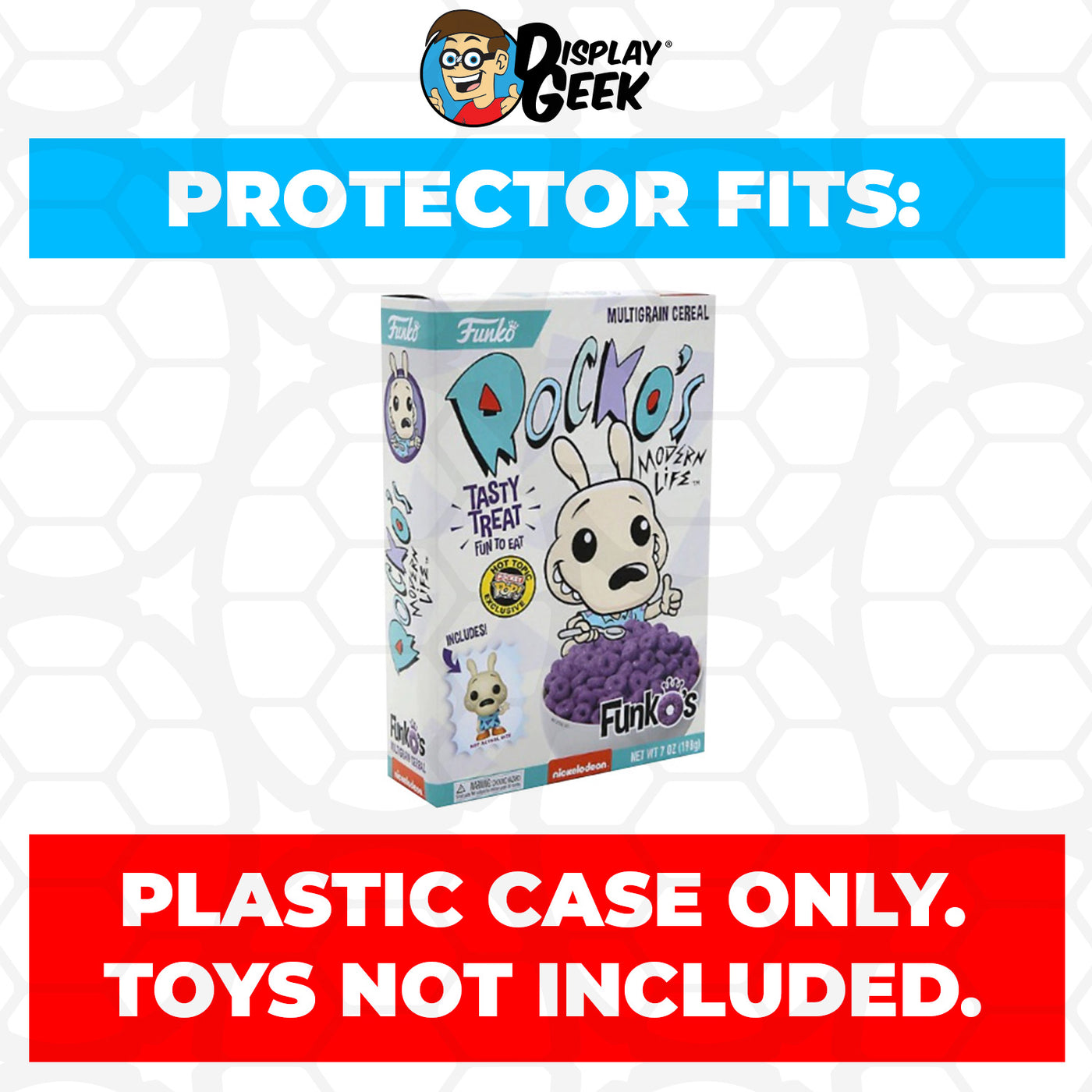 Pop Protector for Rocko's Modern Life FunkO's Cereal Box on The Protector Guide App by Display Geek