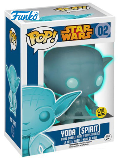 POP! Star Wars: 02 SW, Yoda (Spirit) (GITD) Exclusive