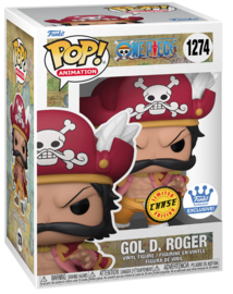 Funko Pop: One Piece - Gol D. Roger with Hat Chase (Funko Shop Exclusive)