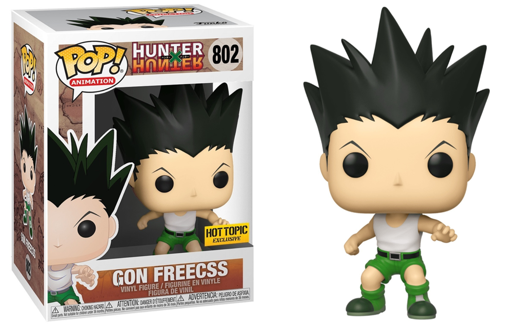 POP Animation 802 HxH Gon Freecss Exclusive Display Geek Inc