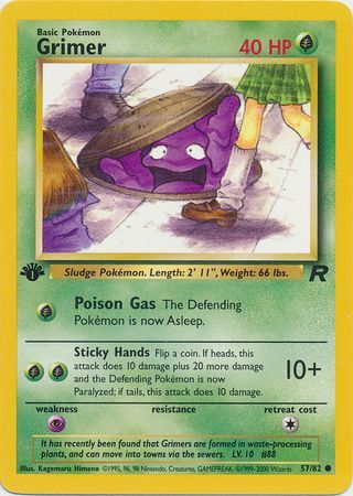 PCG: 057/082 Team Rocket, Grimer