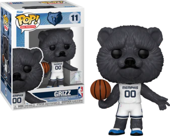 Pop! NBA Mascots: Memphis Grizzlies- Grizz the Bear