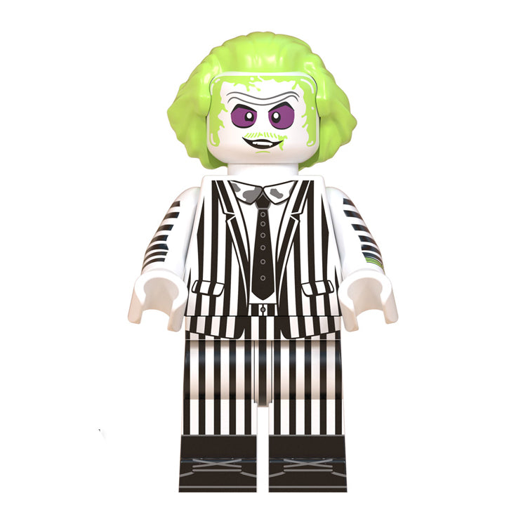 Beetlejuice (Beetlejuice) - Custom Building Blocks Mini Figures Compatible with LEGO