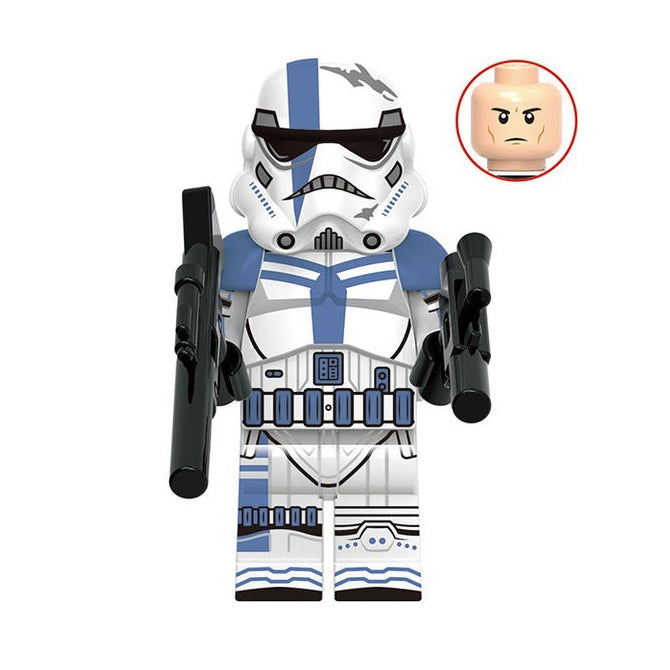 Imperial Stormtrooper Commander (Star Wars) - Custom Building Blocks Mini Figures Compatible with LEGO