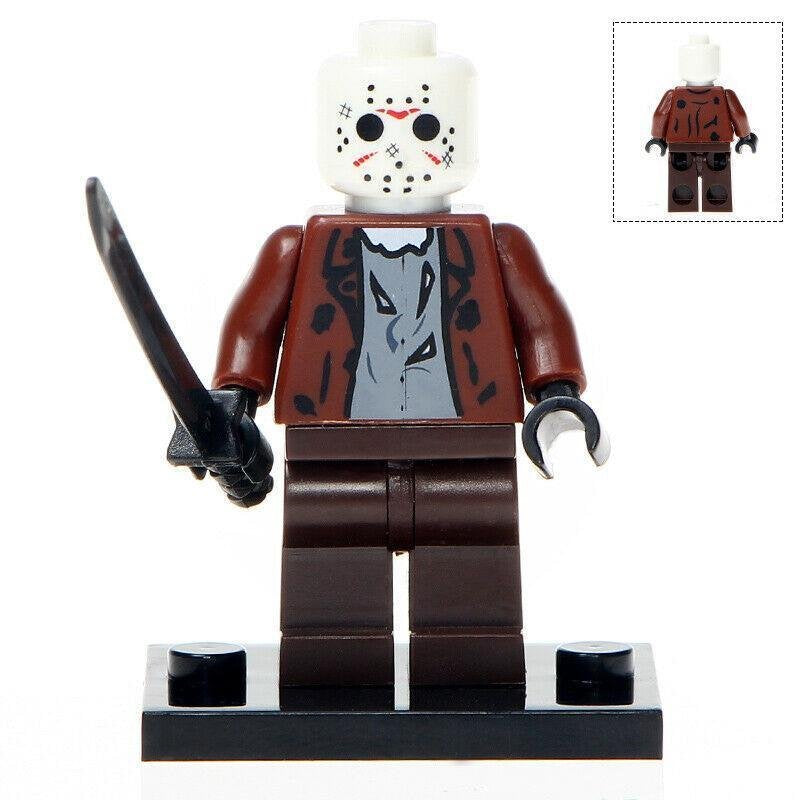 Jason Voorhees Classic (Friday the 13th) - Custom Building Blocks Mini Figures Compatible with LEGO