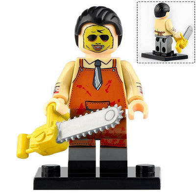 Leatherface (The Texas Chainsaw Massacre) - Custom Building Blocks Mini Figures Compatible with LEGO