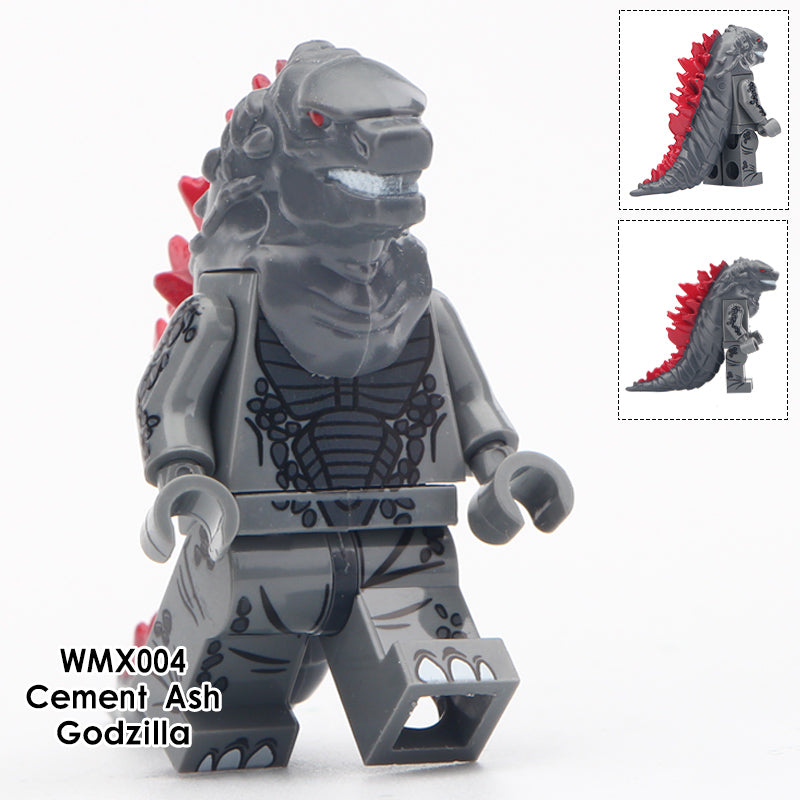 Godzilla Gray (Godzilla) - Custom Building Blocks Mini Figures Compatible with LEGO