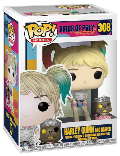 POP! Heroes: 308 Birds of Prey, Harley Quinn (Beaver)