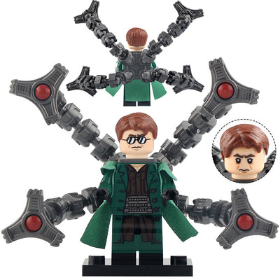 Doctor Octopus (Marvel Spider-Man) - Custom Building Blocks Mini Figures Compatible with LEGO