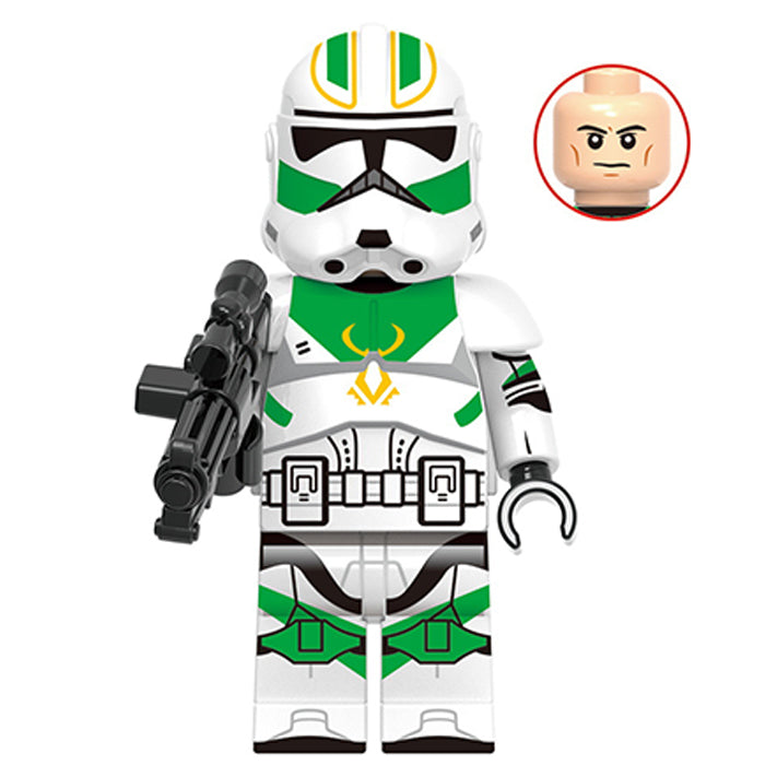 Horn Company Clone Trooper (Star Wars) - Custom Building Blocks Mini Figures Compatible with LEGO New