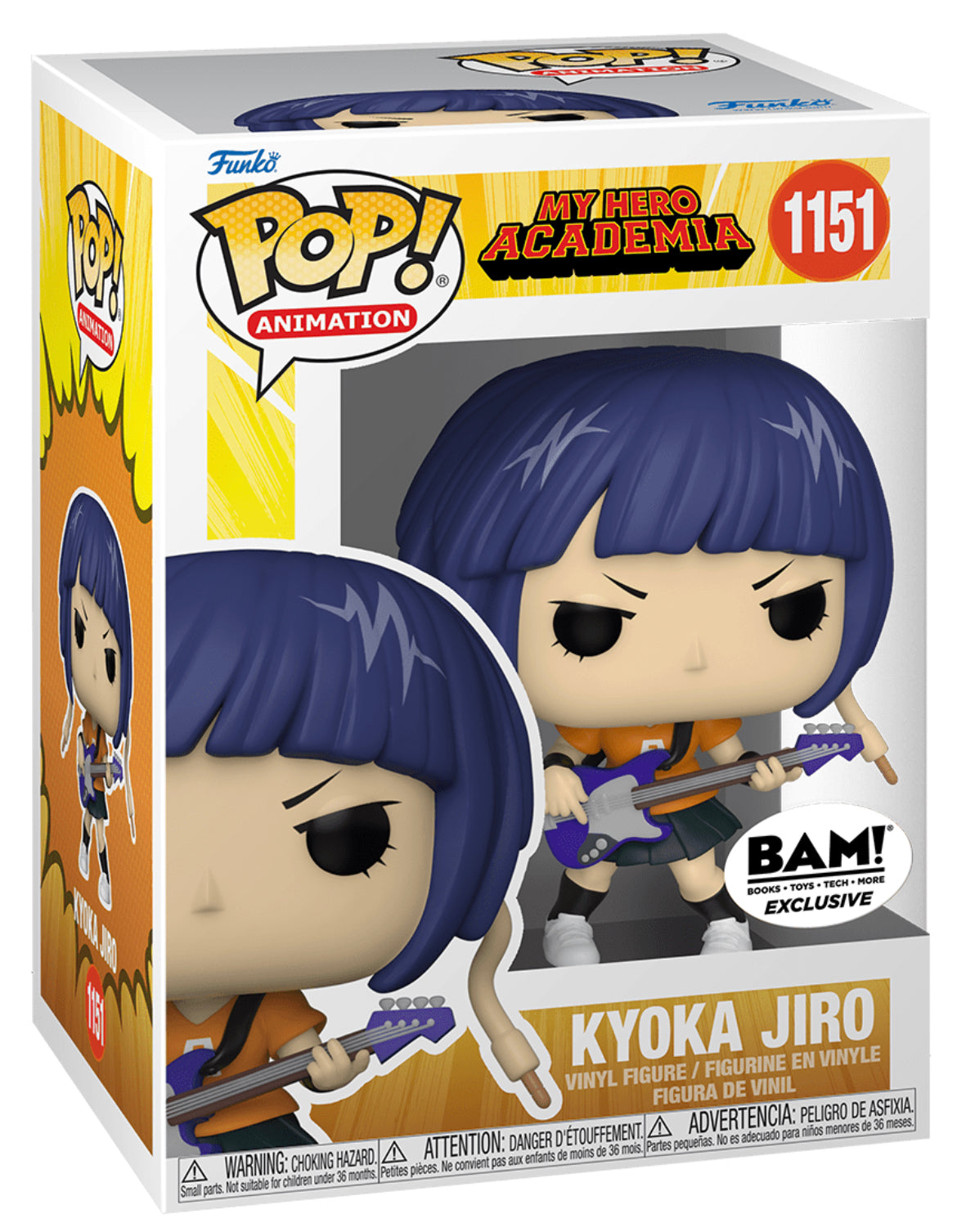 POP! Animation: 1143 MHA, Kyoka Jiro Exclusive