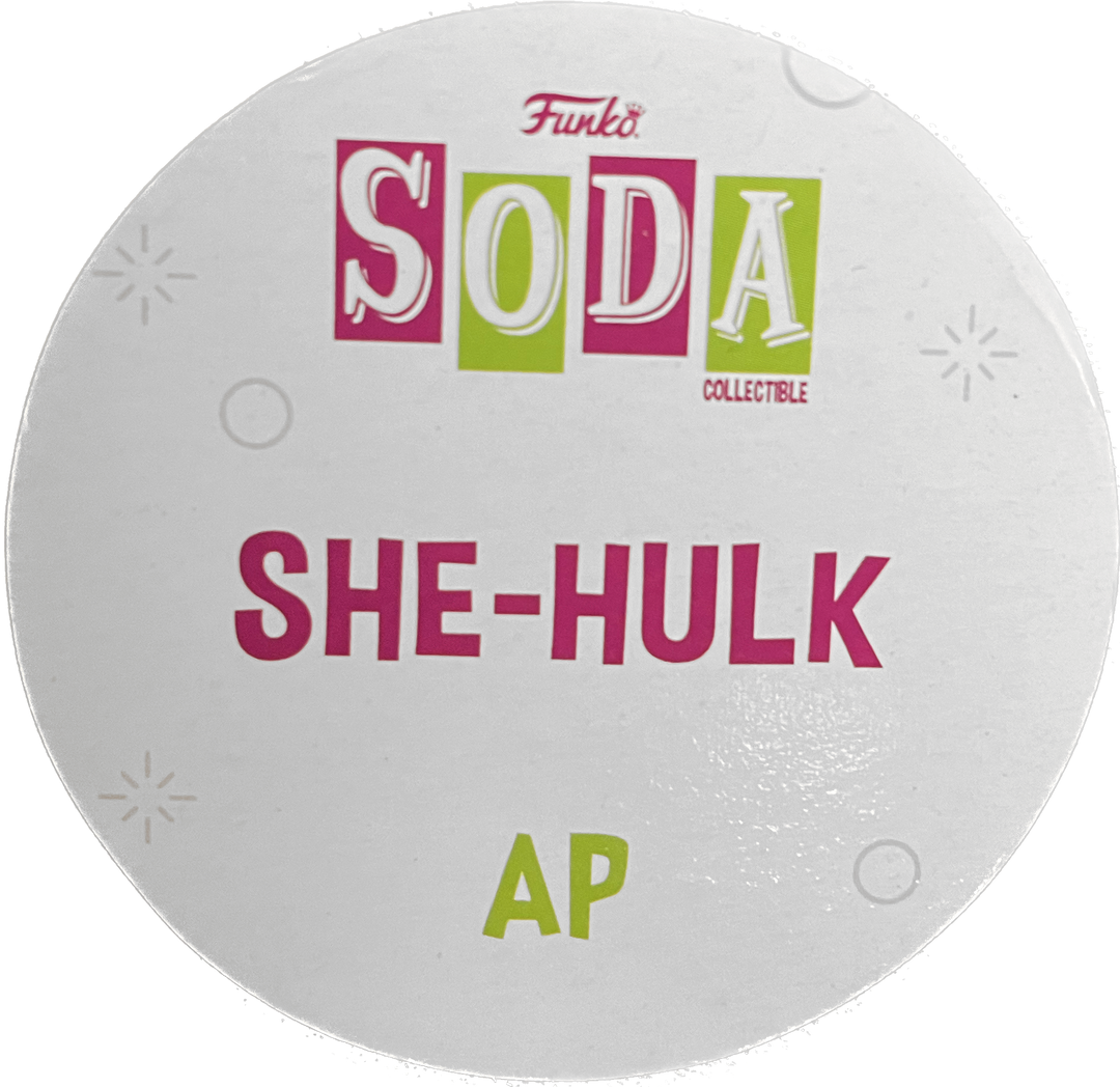 Funko Soda- She-Hulk, CHASE AP (Artist deals Proof)