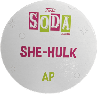 Vinyl Soda: Marvel (She-Hulk), She-Hulk (Artist Proof) Exclusive