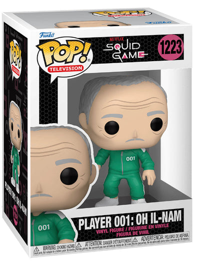 POP! Television: 1223 Squid Game, Player 001 Oh Il-Nam