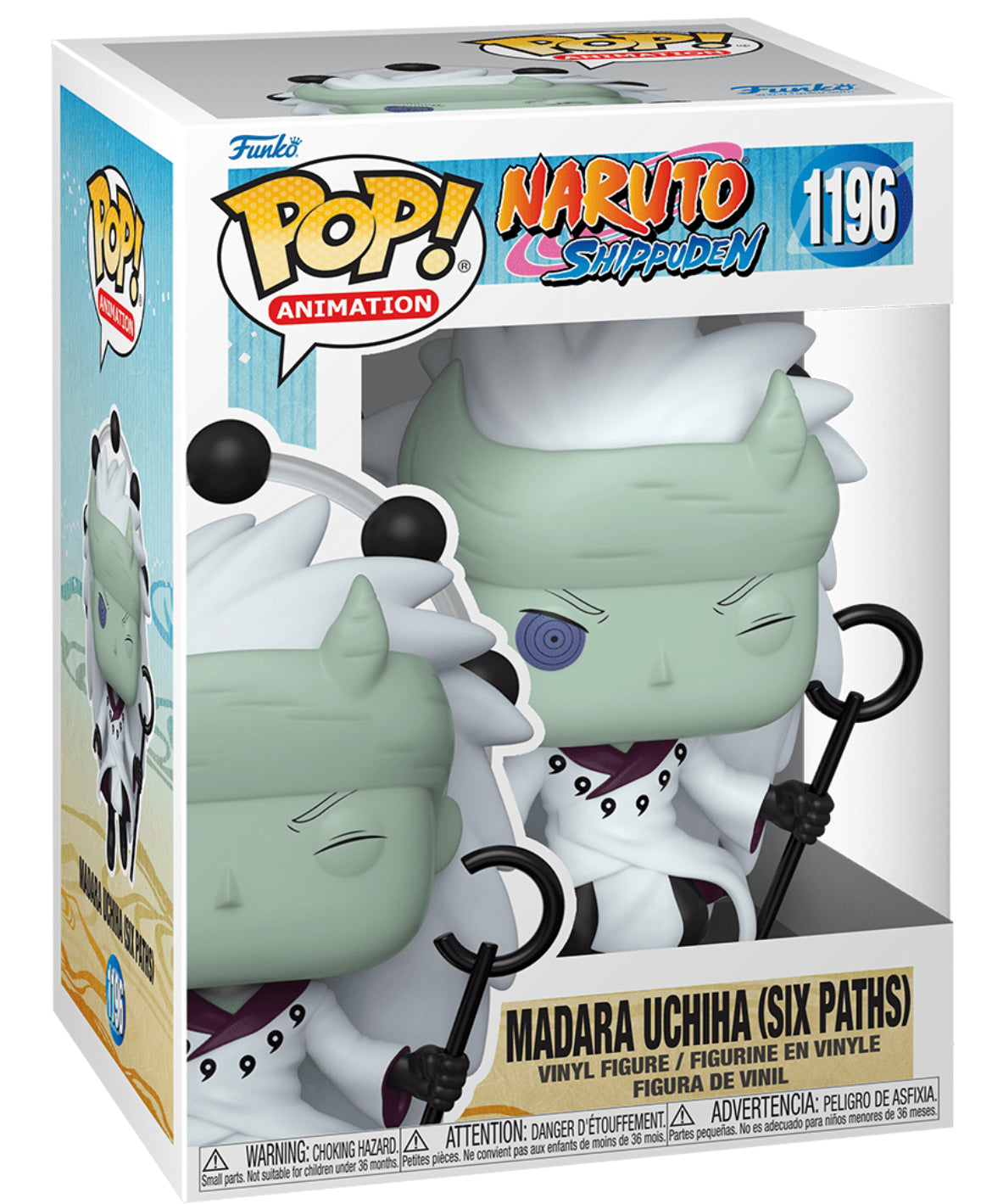 POP! Animation: 1196 Naruto, Madara Uchiha (Sage of Six Paths)