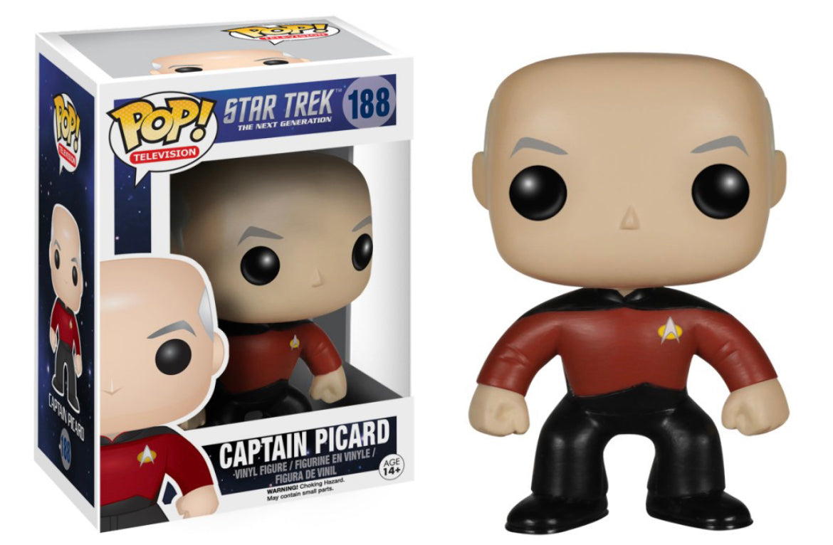 POP! Television: 188 Star Trek The Next Generation, Captain Picard
