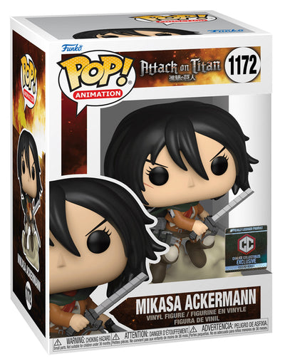 POP! Animation: 1172 Attack on Titan, Mikasa Ackermann Exclusive