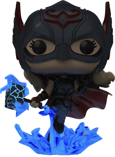 POP! Marvel: 1046 Thor Love and Thunder, Mighty Thor (GITD) Exclusive