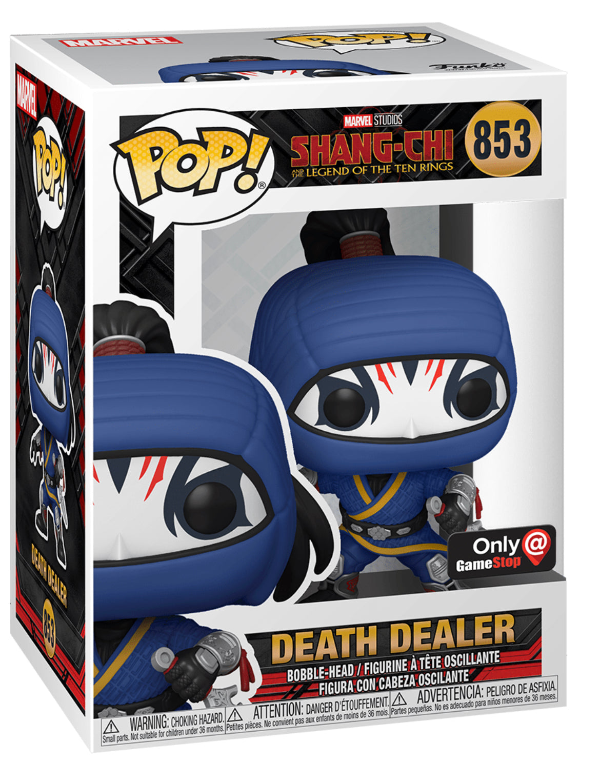 POP! Marvel: 853 Shang-Chi, Death Dealer Exclusive