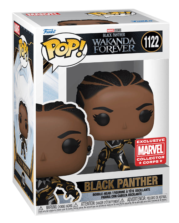 POP! Marvel: 1122 Wakanda Forever, Black Panther Exclusive