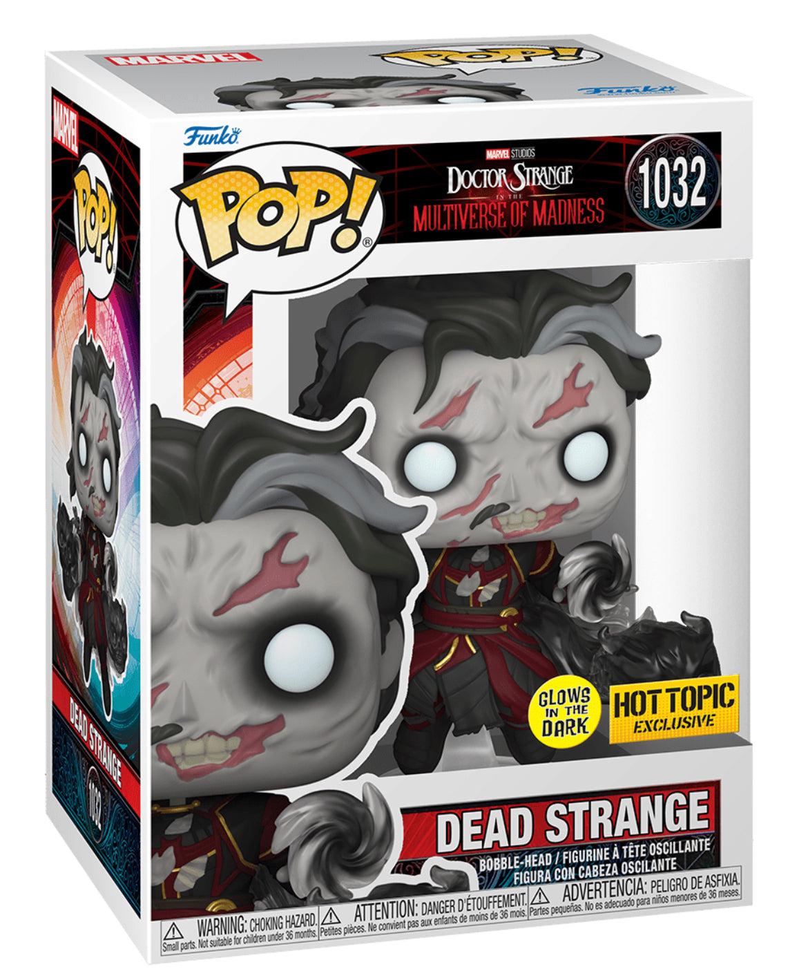 POP! Marvel: 1032 Doctor Strange In The Multiverse Of Madness, Dead Strange (GITD) Exclusive