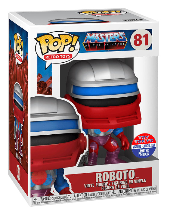 POP! Retro Toys: 81 MOTU, Roboto (MT) Exclusive