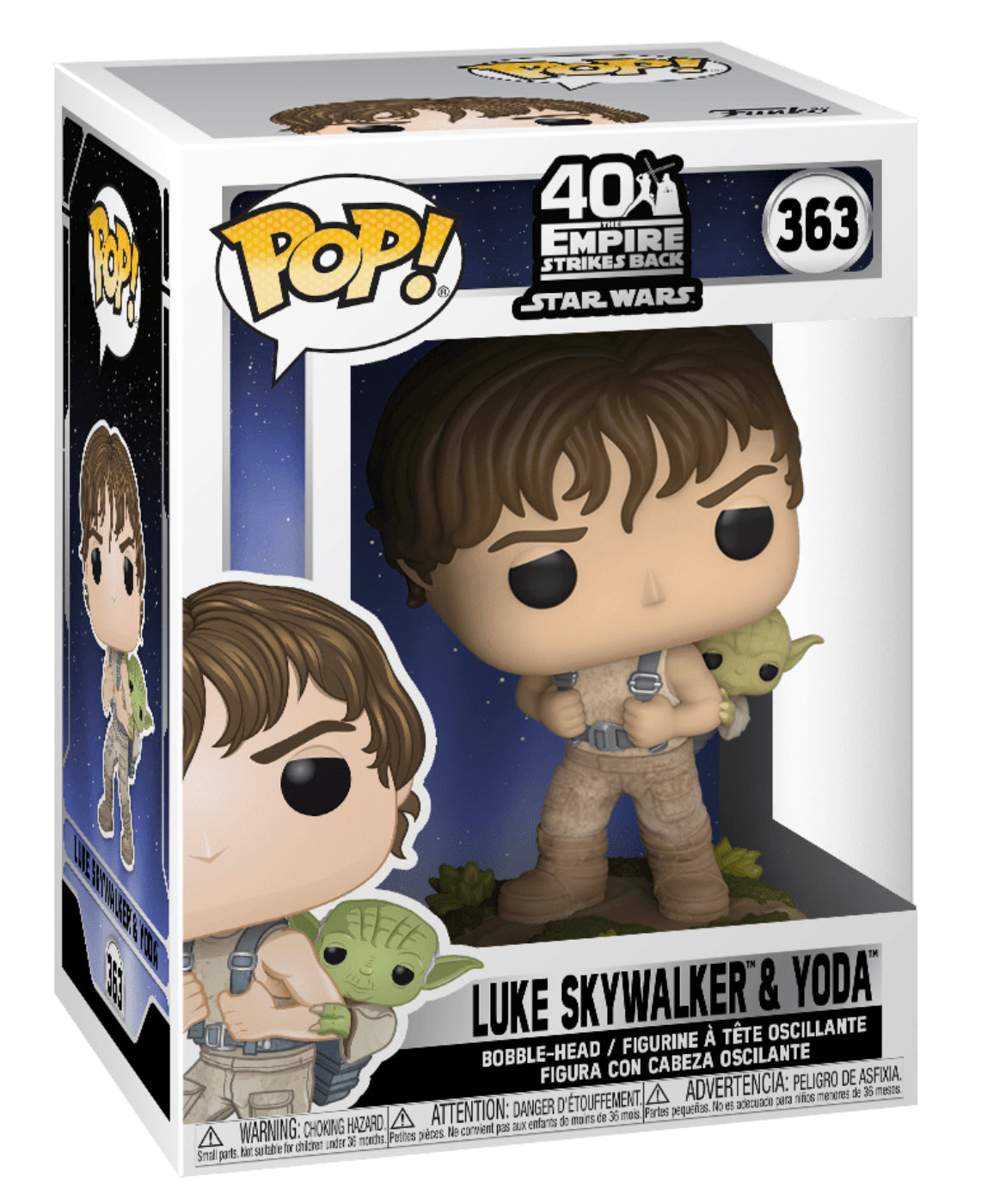 POP! Star Wars: 363 SW (E5), Luke Skywalker & Yoda