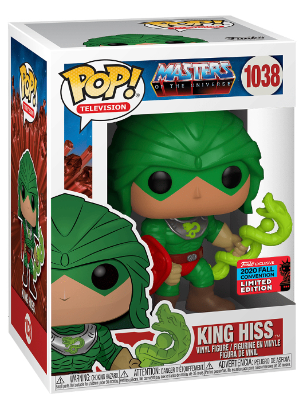 POP! Television: 1038 MOTU, King Hiss Exclusive