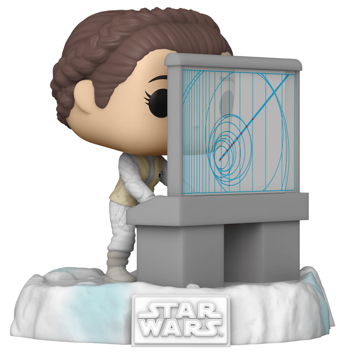 POP! Star Wars (Deluxe): 376 BAEB, Princess Leia Exclusive