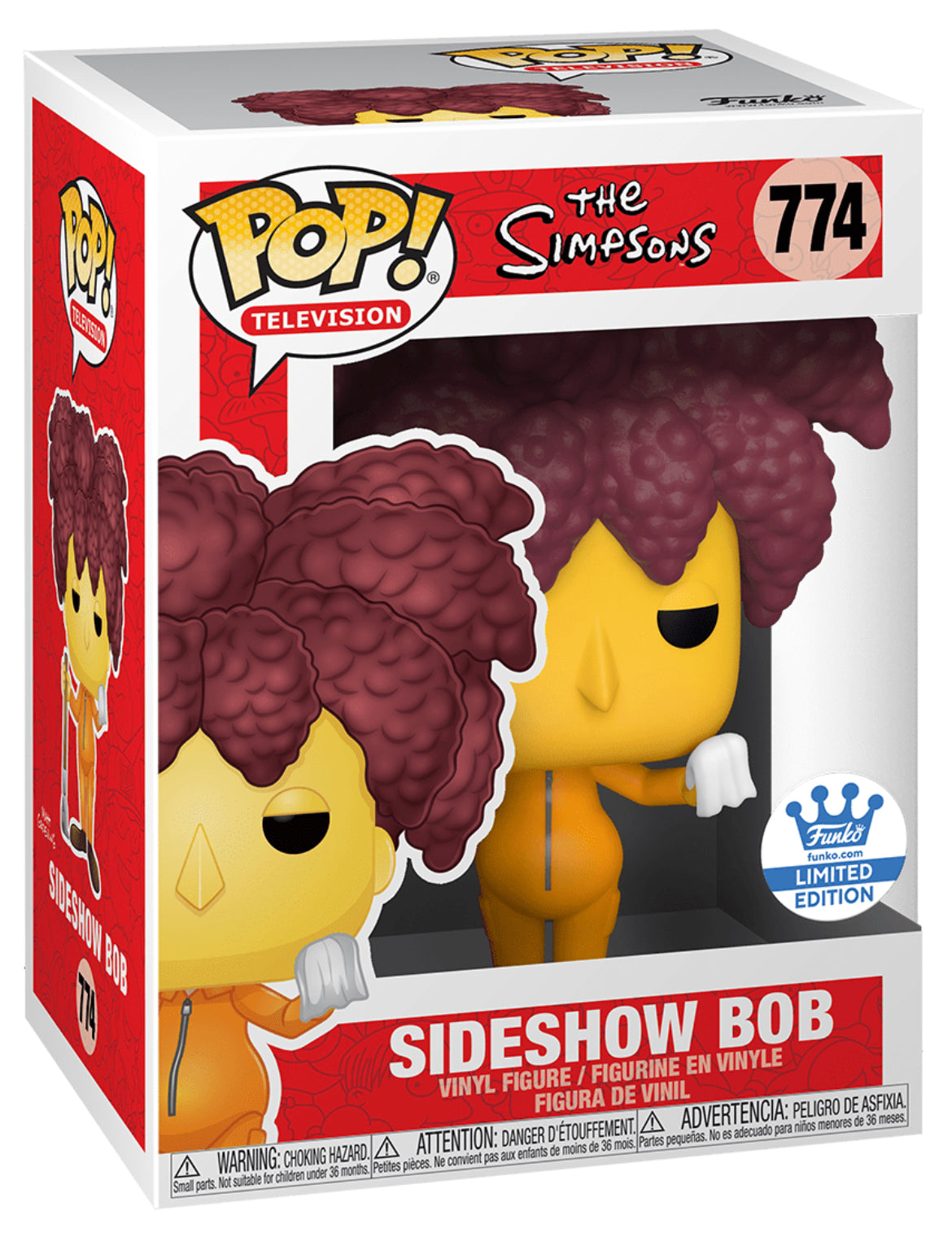 POP! Television: 774 The Simpsons, Sideshow Bob Exclusive