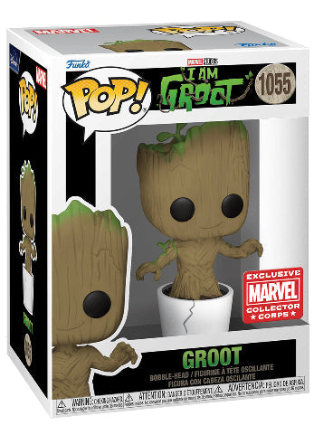 POP! Marvel: 1055 I AM GROOT, Groot Exclusive