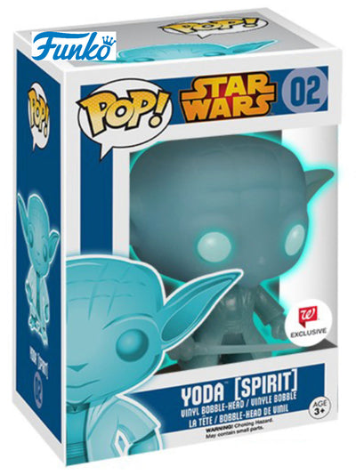 POP! Star Wars: 02 SW, Yoda (Spirit) (GITD) Exclusive