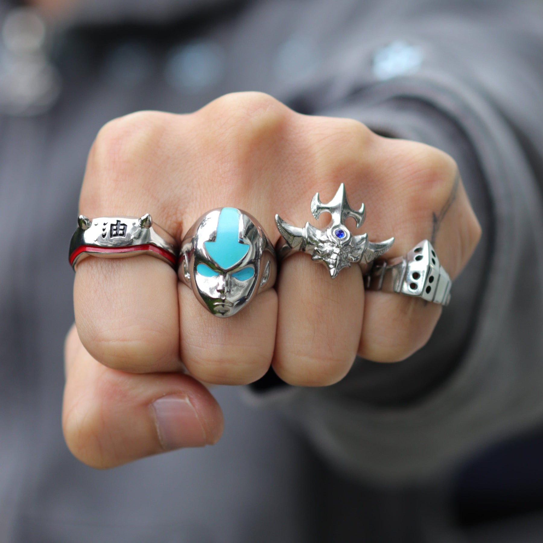 Avatar Razor Rings Avatar: The Last Airbender™ Aang Ring | Display Geek, Inc.