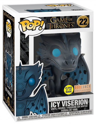 POP! Television: 22 GOT, Icy Viserion (GITD) Exclusive