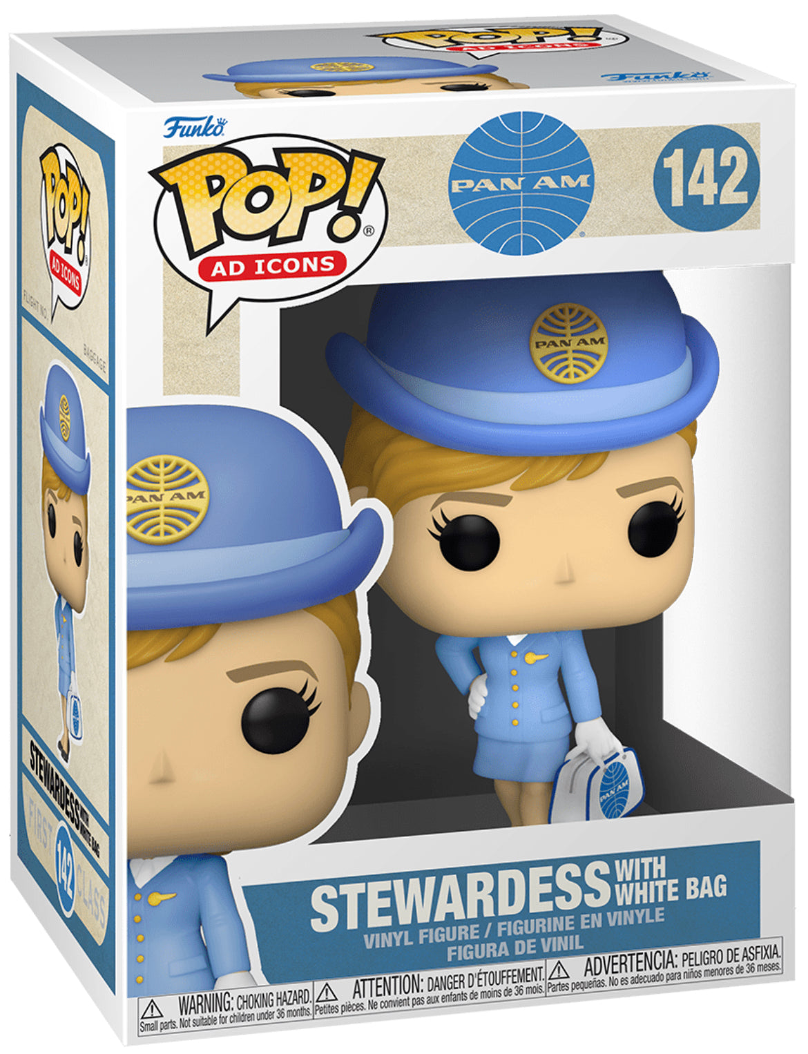 POP! Ad Icons: 142 Pan Am, Stewardess (WH Bag)