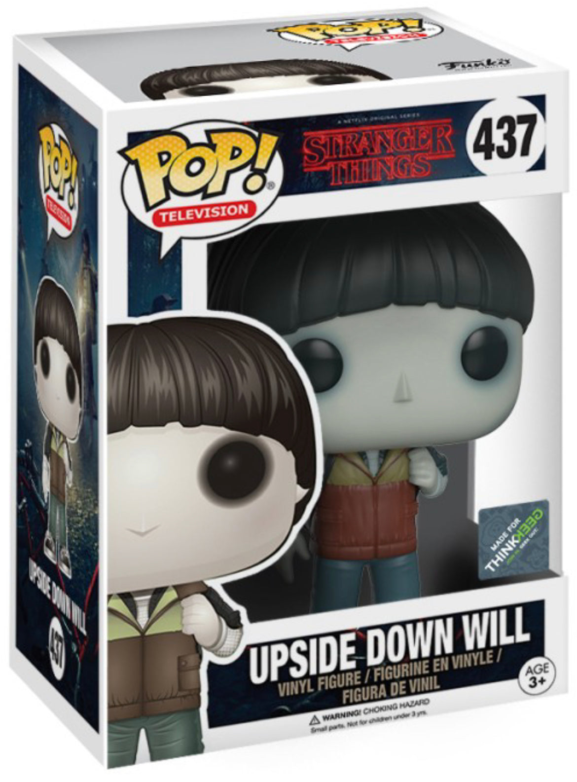 POP! Television: 437 Stranger Things, Upside Down Will (Think Geek)