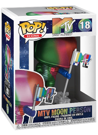 POP! Icons: 18 MTV, Moon Person (Rainbow) (MT)