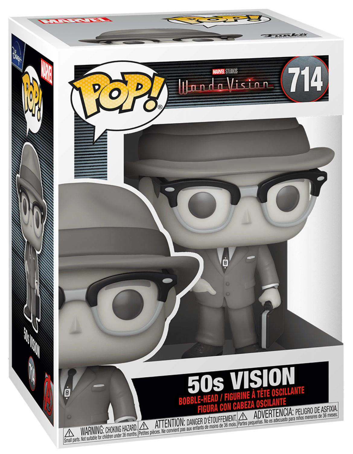 POP! Marvel: 714 WandaVision, Vision 50s