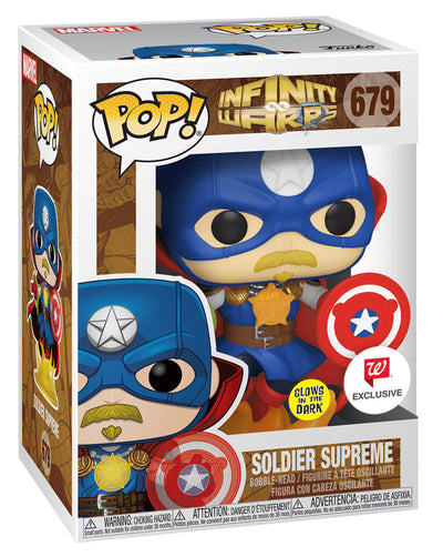 POP! Marvel: 679 Soldier Supreme (GITD) Exclusive