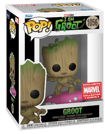 POP! Marvel: 1056 I AM GROOT, Groot Exclusive